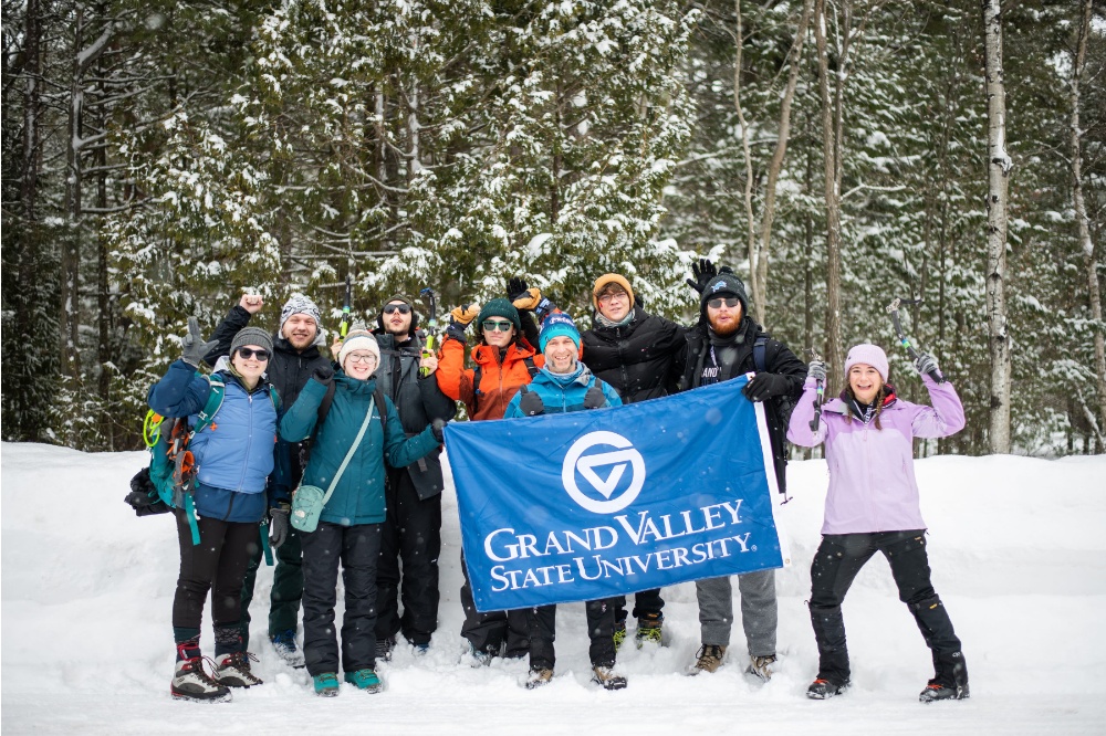 Climbing out of comfort zones: GVSU students take on Ice Fest